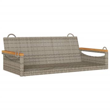 Schommelbank poly rattan | Tweede kansje | OP = OP, Tuin en Terras, Verzenden, Nieuw, Rotan, Schommelbank