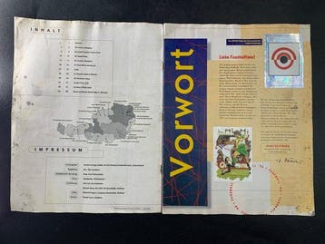 Panini Complete Sticker Album Fußball 96 Austrian, Nieuw