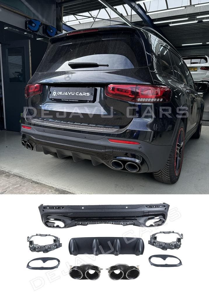 GLB45 AMG Look Diffuser voor Mercedes Benz GLB X247 SUV, Autos : Divers, Tuning & Styling, Enlèvement ou Envoi
