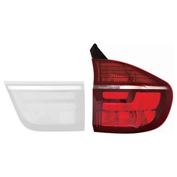 BMW X5 E70 2010-2013 Achterlicht Rechts Buiten (Verlichting), Verzenden