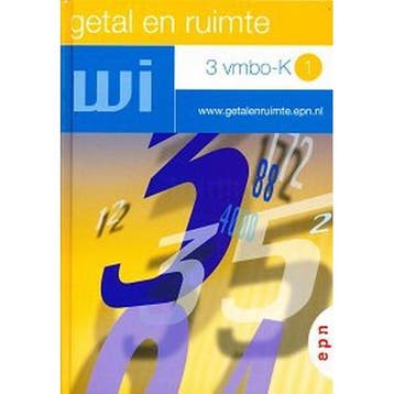 Getal en Ruimte 3 deel 1 VMBO-K, Verzenden, Nieuw