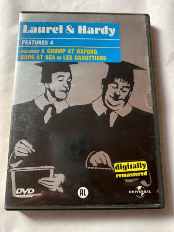 LAUREL & HARDY FEATURES 4 (DVD), Gebruikt
