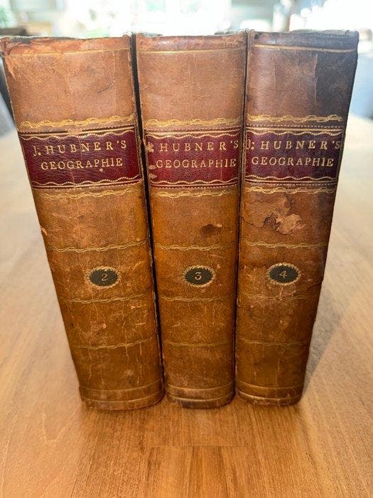 Joan Hubner / W. A. Bachiene - Volkomen Geographie of, Antiek en Kunst, Antiek | Boeken en Manuscripten