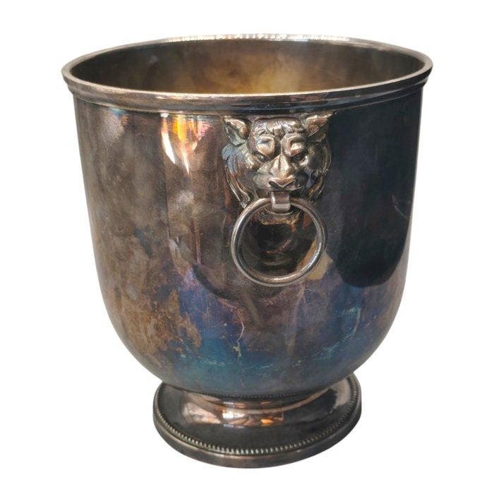 Sia D ?? French Design - Ijsemmer - Verzilverd, Antiek en Kunst, Antiek | Meubels | Tafels