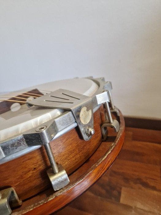 Framus - - Zessnarige banjo - Duitsland - 1970, Musique & Instruments, Instruments à vent | Flûtes à bec