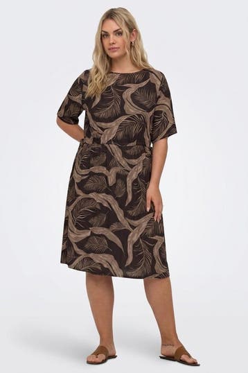 ONLY jurk korte mouw ronde52Maat 46/48 (XL) of groter, Kleding | Dames, Verzenden, Nieuw, Maat 46/48 (XL) of groter, Overige kleuren