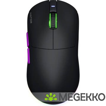 HATOR Quasar 3 Ultra Zwart Draadloze Gaming Muis, Verzenden, Nieuw