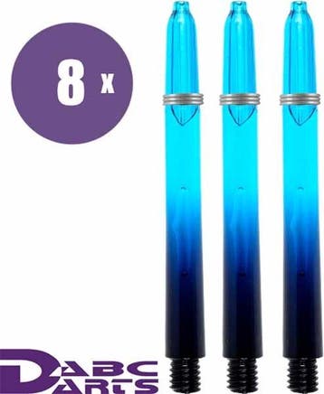 ABC Darts – Black Vision Cyan - 8 sets - Short (Dart Shaft, Ophalen of Verzenden, Shafts