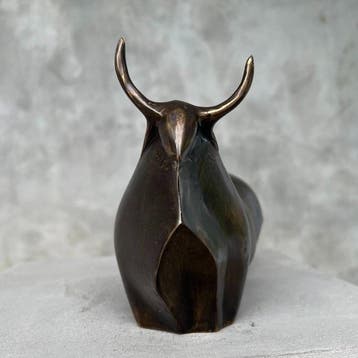 sculptuur, NO RESERVE PRICE - Stunning Abstract Buffalo - 15, Antiek en Kunst