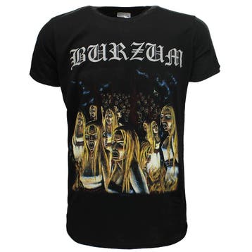 Burzum Burning Witches T-Shirt - Officiële Merchandise, Nieuw