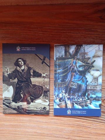 Malta. 2 Euro 2023 Napoleon Bonaparte + Nicolaus