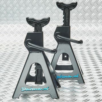 Datona Assteunen Autoset 2 ton - Datona - Zwart, Ophalen of Verzenden, Nieuw