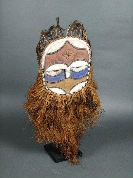 Prachtig masker - Téké - Congo RDC (Zonder minimumprijs), Antiquités & Art, Art | Art non-occidental