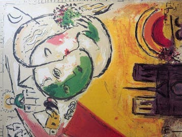 Marc Chagall (1887-1985) - Le Dimanche, Antiek en Kunst
