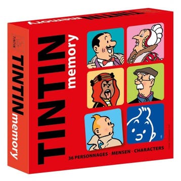 Kuifje Memory Karakters Kaartspel, Verzamelen, Ophalen of Verzenden, Nieuw
