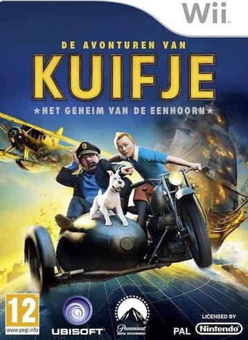 De Avonturen van Kuifje Het Geheim van de Eenhoorn, Ophalen of Verzenden, Zo goed als nieuw