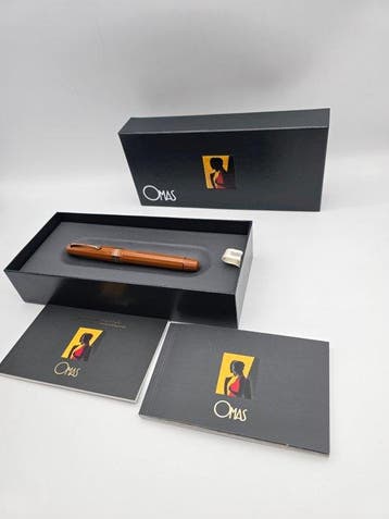 Omas - OMAS paragon colonial brown Fountain Pen special, Nieuw