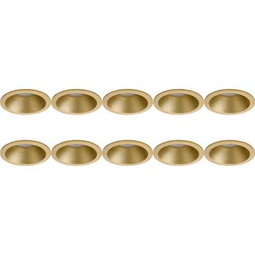 Spot Armatuur 10 Pack - GU10 Inbouwspot - LED toebehoren - G, Verzenden