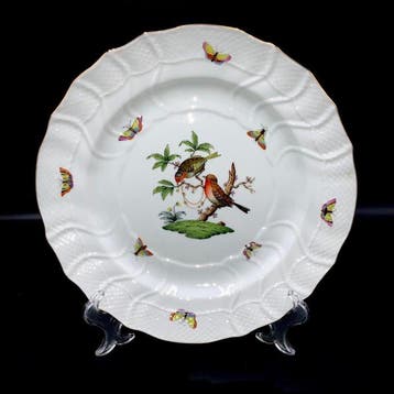 Herend - Large Round Serving Platter (30 cm) - Rothschild
