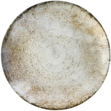 Borden | OXIDO | Porselein | Ecru | 6 Stuks | Ø280mm, Verzenden, Nieuw in verpakking