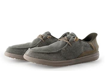 Skechers Veterschoenen in maat 46 Groen, Kleding | Heren, Schoenen, Overige kleuren, Verzenden, Zo goed als nieuw, Skechers