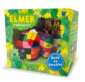 Elmer - Elmer boek en knuffel cadeauset (9789000393954), Verzenden