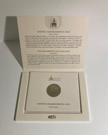Vaticaan. 2 Euro 2025 Anno Santo (Zonder minimumprijs)