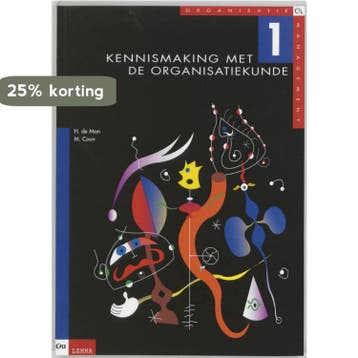 Organisatie & management 1 Kennismaking met de, Verzenden, Gelezen, H. de Man