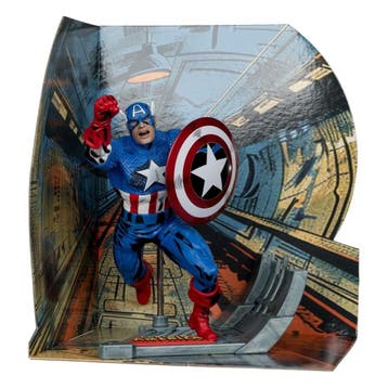 Marvel Collection PVC Statue 1/10 Captain America (Captain A, Ophalen of Verzenden
