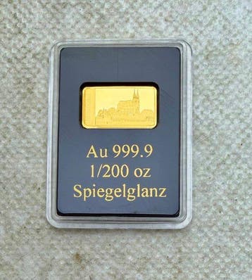 Oostenrijk. Gold bar Postingberg, 1/200 oz, oro 24 kilates