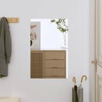 vidaXL Wandspiegel 40x60 cm rechthoekig glas, Huis en Inrichting, Verzenden, Nieuw