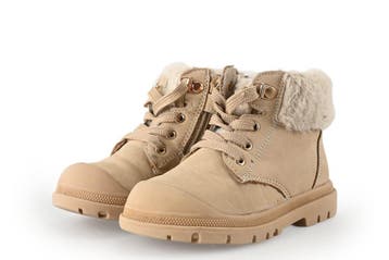 Milo & Mila Boots Meisjes in maat 23 Beige, Verzenden, Schoenen