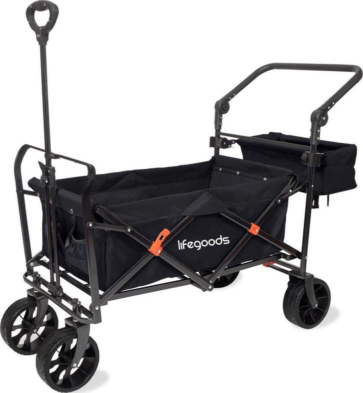 2dekans | LifeGoods Bolderkar – Inklapbaar – max. 120 kg –, Doe-het-zelf en Bouw, Transportwagens, Ophalen of Verzenden