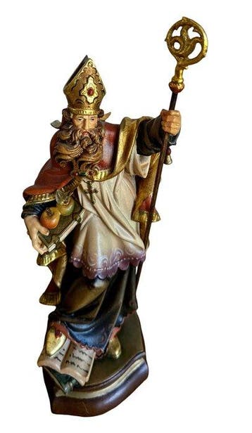 Kopfberger - sculptuur, Saint Nicholas of Myra - 24 cm -