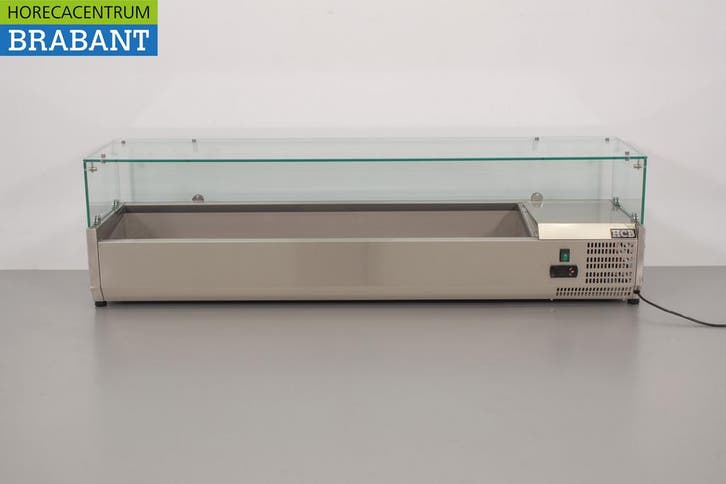 Vitrine de comptoir en acier inoxydable Vitrine de comptoir, Zakelijke goederen, Horeca | Keukenapparatuur, Verzenden