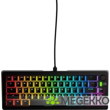 Glorious GMMK 3 65% Prebuilt Bedraad Zwart toetsenbord, Verzenden, Nieuw