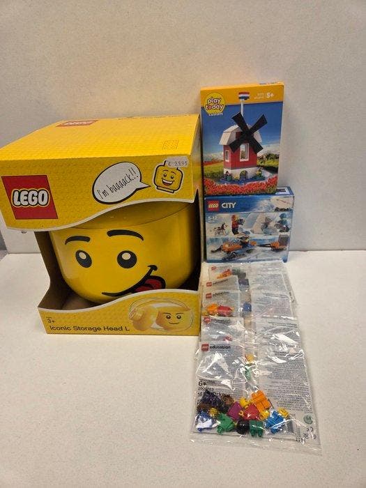 Lego Set - Ville - Iconic Storage Head L; LEGO City 60191;, Enfants & Bébés, Jouets | Duplo & Lego