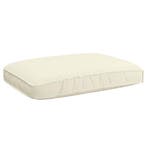 vidaXL Kussen Crème 120 x 80 x 12 cm Oxford Stof, Huis en Inrichting, Woonaccessoires | Kussens, Verzenden, Nieuw