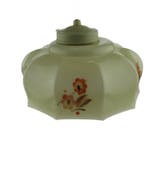 Lampenkap van glas - 10 kantig, Antiek en Kunst, Verzenden