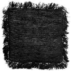 Bazar Bizar Kussenhaas Raffia Vierkant - Zwart - 60x60 -, Verzenden, Nieuw, Zwart