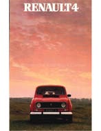 1982 RENAULT 4 BROCHURE NEDERLANDS