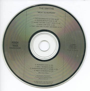 Smiths, The - Meat Is Murder (CD, 1986), Verzenden