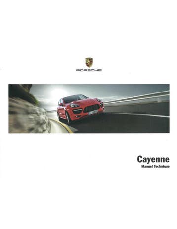 2013 PORSCHE CAYENNE INSTRUCTIEBOEKJE FRANS, Ophalen of Verzenden