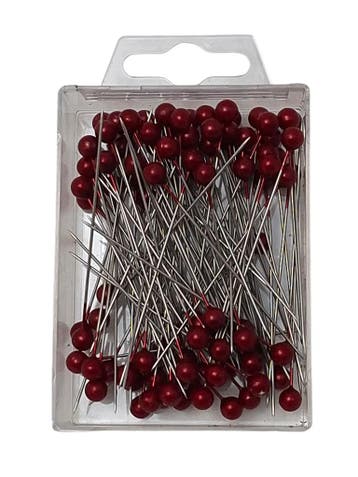 Parelspelden WM 19 Rood 6 mm doosje 100 stuks