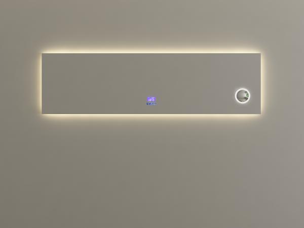 Veiling - Spiegel met LED & Bluetooth 180x50cm, Huis en Inrichting, Woonaccessoires | Spiegels