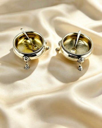 Zoutvat (4) - .925 zilver