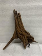 As 303 Fine Sinkingwood 25x21x5 cm aquarium decoratie hout, Verzenden, Plant(en), Steen of Hout