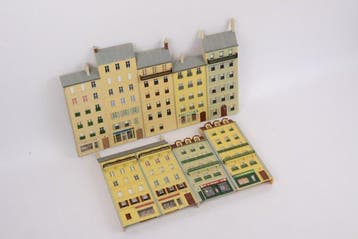 Jouef H0 - Bâtiments pour trains miniatures (1) - Rue avec, Nieuw