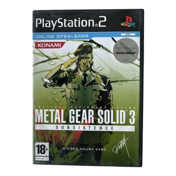 Metal Gear Solid 3: Subsistence (PS2) (TWEEDEHANDS), Verzenden