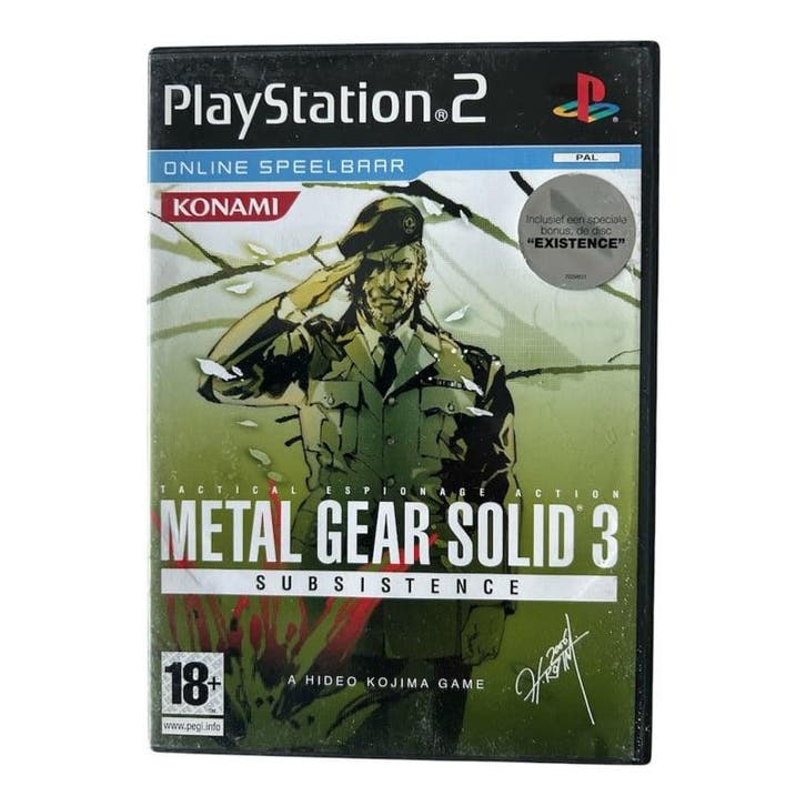 Metal Gear Solid 3: Subsistence (PS2) (TWEEDEHANDS), Games en Spelcomputers, Games | Sony PlayStation 2, Verzenden